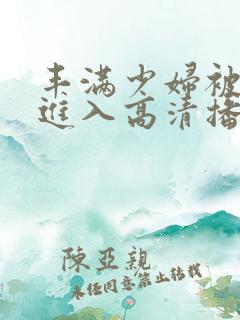 丰满少妇被猛烈进入高清播放百零