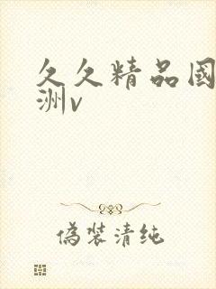 久久精品国产亚洲v