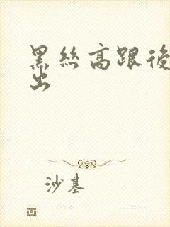 黑丝高跟后入中出