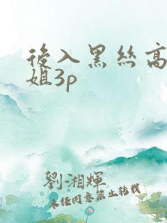 后入黑丝高跟御姐3p