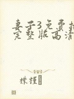 妻子3免费播放完整版高清韩剧