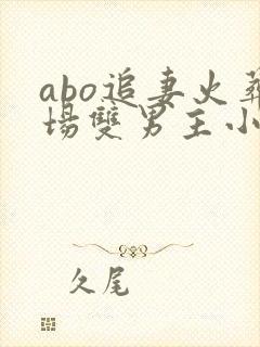 abo追妻火葬场双男主小说