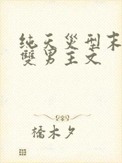 纯天灾型末世文双男主文