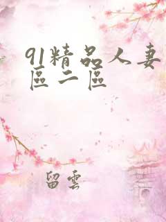 91精品人妻一区二区
