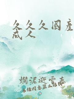 久久久国产精品成人