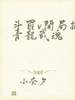 斗罗v开局抽取青龙武魂