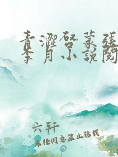 青涩启蒙张勇和李月小说阅读