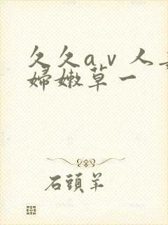 久久aⅴ人妻少妇嫩草一