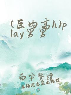 (巨肉高h)play男男