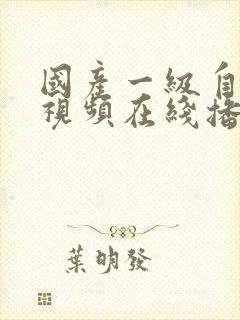 国产一级自拍小视频在线播放快速不卡