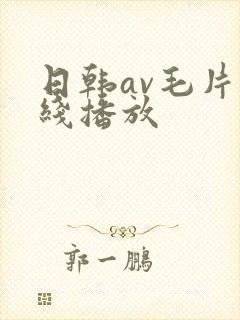 日韩av毛片在线播放