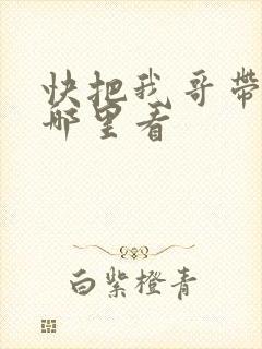快把我哥带走从哪里看