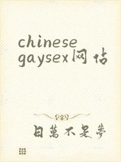 chinesegaysex网站