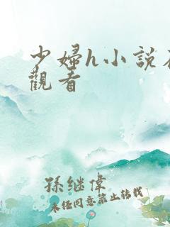 少妇h小说在线观看