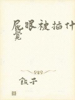 屁眼被插什么感觉