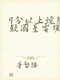 9分以上烧脑悬疑国产电视剧