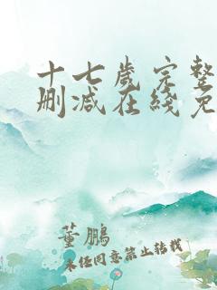 十七岁完整版未删减在线免费观看