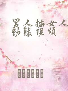 男人插女人下面动态视频