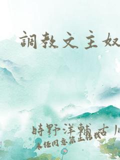 调教文主奴