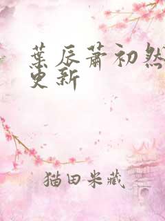 叶辰萧初然最早更新