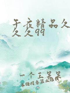 午夜精品久久久久久99