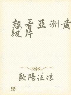 想看亚洲黄色一级片