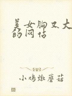 美女胸又大又黄的网站