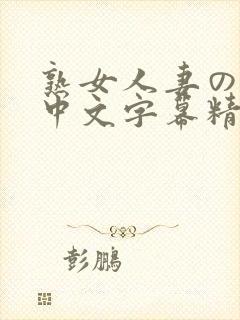 熟女人妻のav中文字幕精品图集