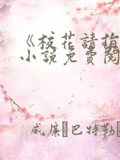 《校花请指教》小说免费阅读