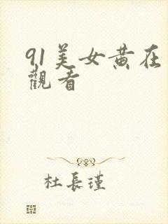 91美女黄在线观看