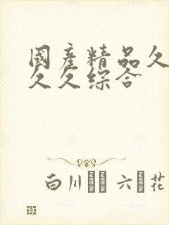 国产精品久久久久久综合