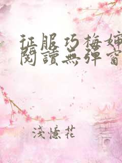 征服巧梅婶全文阅读无弹窗笔趣阁