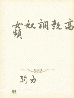 女奴调教高潮视频