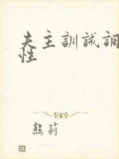 夫主训诫调教双性