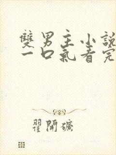 双男主小说虐文一口气看完