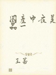 国产中夜美女精品一