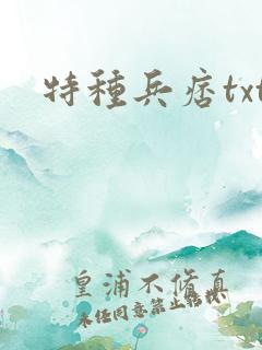 特种兵痞txt