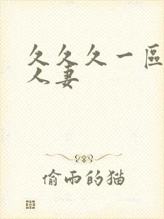 久久久一区二区人妻