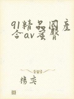 91精品国产综合av蜜臀