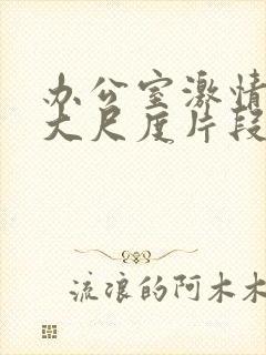 办公室激情呻吟大尺度片段