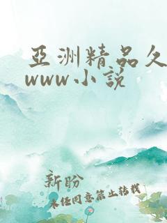 亚洲精品久久久www小说