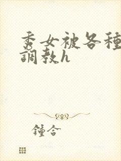 秀女被各种玉势调教h