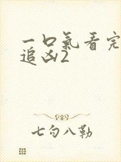 一口气看完白夜追凶2