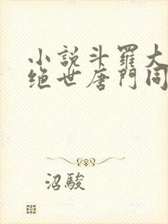 小说斗罗大陆2绝世唐门同人