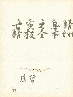 亡灵之息精校版精校全本txt