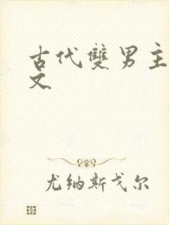 古代双男主生子文