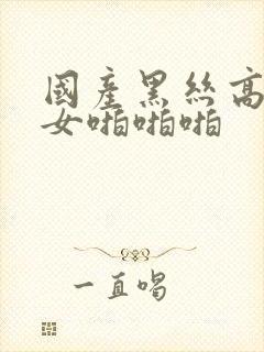 国产黑丝高跟美女啪啪啪