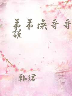 弟弟操哥哥的小说