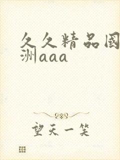 久久精品国产亚洲aaa