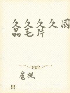 久久久久国产精品毛片